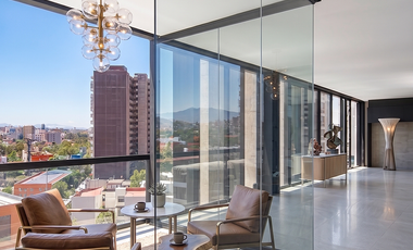 Residencia con elevador directo y terraza | Tecamachalco