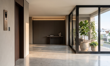 Residencia con elevador directo y terraza | Tecamachalco