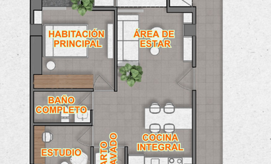 DEPARTAMENTO EN VENTA MEZQUITAN