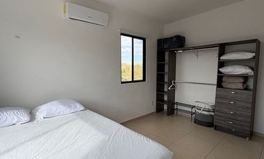 CASA EN RENTA MERIDA, CONKAL, PRIVADA IDILIA, AMUEBLADA, DISPONIBLE.