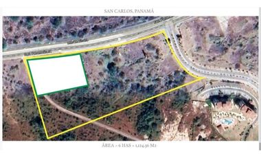 VENTA DE LOTE COMERCIAL EN LA INTERAMERICANA 5700m2  JP