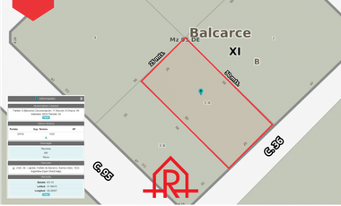 TERRENO EN VENTA (Calle 36 e/ 93 y 95)
