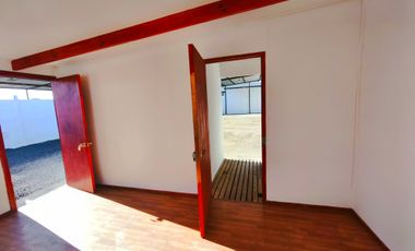 ARRIENDO TERRENO URBANIZADO CON OFICINA Y GALPÓN LA SERENA
