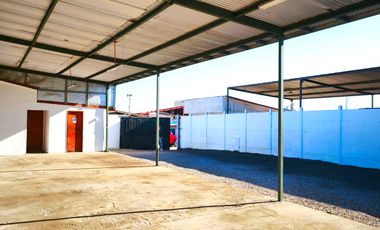 ARRIENDO TERRENO URBANIZADO CON OFICINA Y GALPÓN LA SERENA