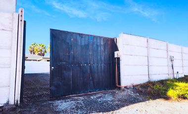 ARRIENDO TERRENO URBANIZADO CON OFICINA Y GALPÓN LA SERENA