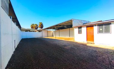ARRIENDO TERRENO URBANIZADO CON OFICINA Y GALPÓN LA SERENA