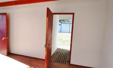 ARRIENDO TERRENO URBANIZADO CON OFICINA Y GALPÓN LA SERENA