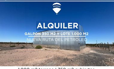 ALQUILER GALPON NUEVA RUTA DEL PETROLEO NEUQUEN