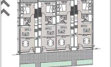 Dptos en Planta Baja en venta - Barrio Mosconi
