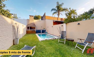 Duplex de 5 Ambientes en Venta en Olivos zona Unicenter 5 metros de frente