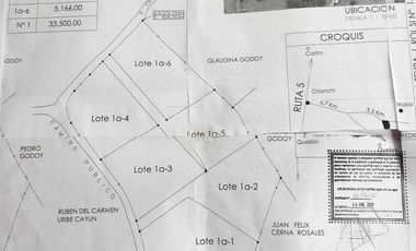 Parcela en venta  en CHONCHI