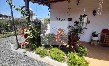 VENTA CASA CAMPESTRE DE UN PISO ALCAL VALLE