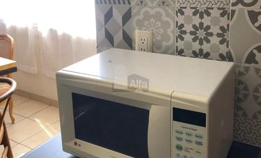 Céntrico Departamento amueblado en renta en Querétaro. Hércules!