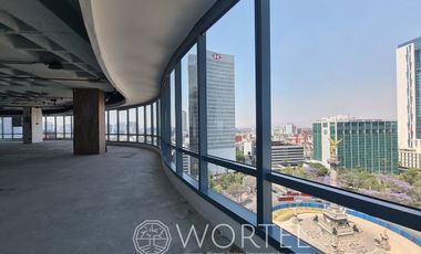 Renta de Oficina Reforma | 1,430 m2 | Acondicionada