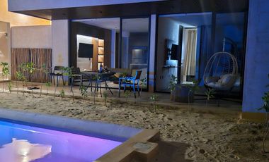 Departamento Frente Al Mar con Alberca | Renta Mensual o Anual en Telchac Puerto