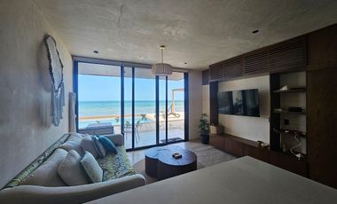 Departamento Frente Al Mar con Alberca | Renta Mensual o Anual en Telchac Puerto