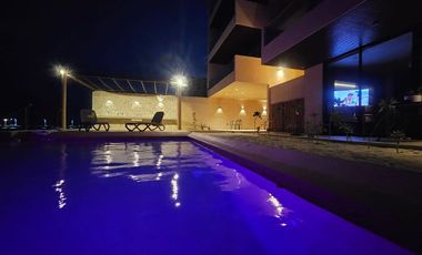 Departamento Frente Al Mar con Alberca | Renta Mensual o Anual en Telchac Puerto