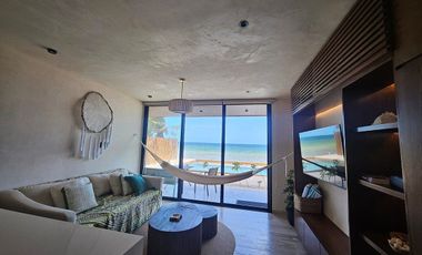 Departamento Frente Al Mar con Alberca | Renta Mensual o Anual en Telchac Puerto