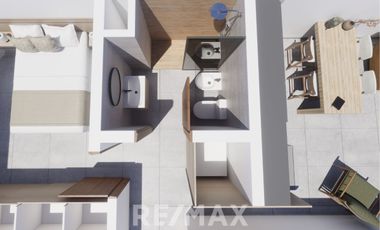 DEPARTAMENTO EN POZO 1 DORMITORIO EN VENTA