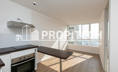 ARRIENDO DEPTO 1D+1B PISO 8, ESTACION CENTRAL