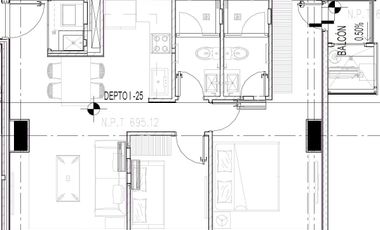 DEPARTAMENTO EN VENTA.  TORRE KANAT  $5,850,000