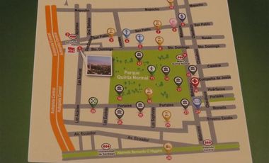 Departamento en Arriendo en Metro Gruta de Lourdes