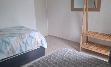 DEPARTAMENTO EN RENTA EN PALMAS TURQUESA EN PLAYA DEL CARMEN, Q. ROO A 10 MIN DE LA PLAYA