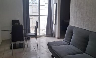 DEPARTAMENTO EN RENTA EN PALMAS TURQUESA EN PLAYA DEL CARMEN, Q. ROO A 10 MIN DE LA PLAYA