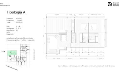 Departamento en Pinamar Norte