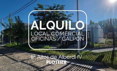 Alquiler Local Comercial - Galpon - Deposito - B° Altos de Alberdi IV - Plottier - Neuquén Capital