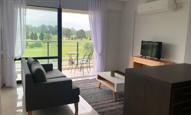 Venta Monoambinete Amueblado en Pilar Golf Club