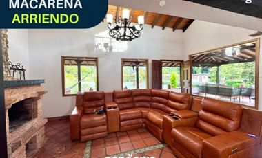 Finca en arriendo- Rionegro- Sierra de la Macarena