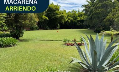 Finca en arriendo- Rionegro- Sierra de la Macarena