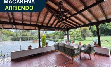 Finca en arriendo- Rionegro- Sierra de la Macarena