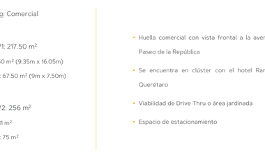 Renta huella comercial en Paseo de la República en Hotel Ramada Encore