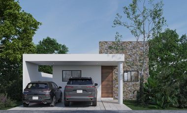 CASA EN VENTA EN PRIVADA RESIDENCIAL GRAN BOSCO-CONKAL