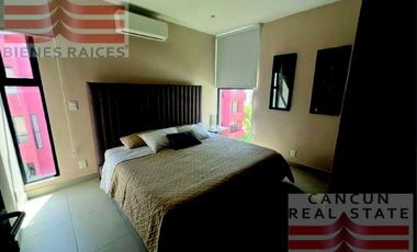 Departamento en Renta, 2 recámaras, Arbolada, Cancún