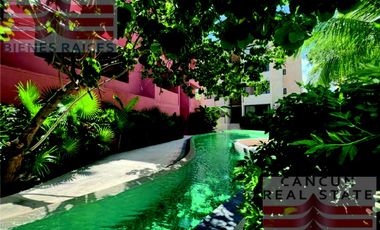 Departamento en Renta, 2 recámaras, Arbolada, Cancún