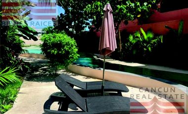 Departamento en Renta, 2 recámaras, Arbolada, Cancún
