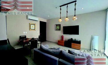 Departamento en Renta, 2 recámaras, Arbolada, Cancún