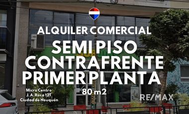 ALQUILER COMERCIAL 80m2 J. A. ROCA MICROCENTRO NQN