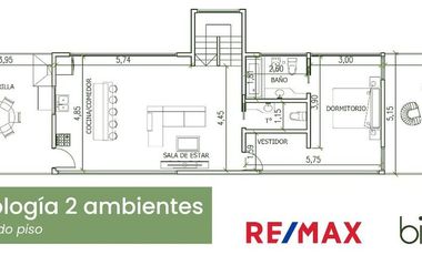 VENTA DPTO 2 AMB  PENTHOUSE A ESTRENAR BIO PILAR