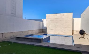 CASA CON ALBERCA Y JACUZZI, AMUEBLADA EN RENTA SECTOR VIÑEDOS, TORREÓN ,COAH.