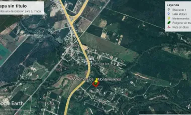 Terreno en venta en Canoas, Montemorelos, Nuevo León