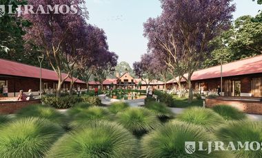 Almahue, nuevo barrio cerrado en Pilar Km 47,5. 40has parquizadas, amenities premium.