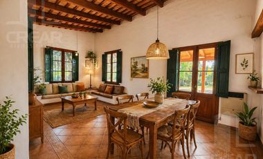 Casa en Villa Allende 3 dor, parque y pileta