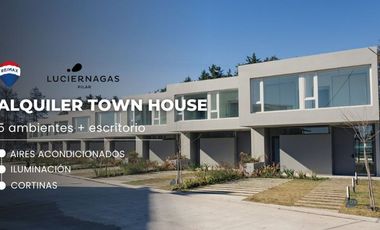 TOWNHOUSE EN ALQUILER EN LUCIÉRNAGAS 5 AMBIENTES