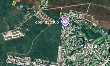 TERRENO EN XCUNYA ENTRE LA MAYAB, COUNTRY CLUB Y ALTOZANO