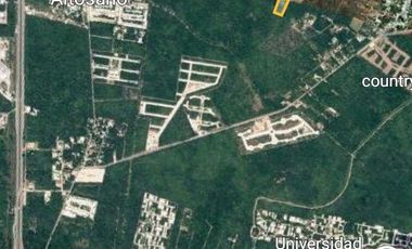 TERRENO EN XCUNYA ENTRE LA MAYAB, COUNTRY CLUB Y ALTOZANO