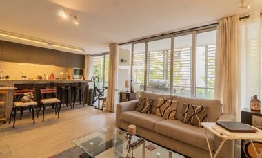 D2b Con Espectacular Terraza En Providencia